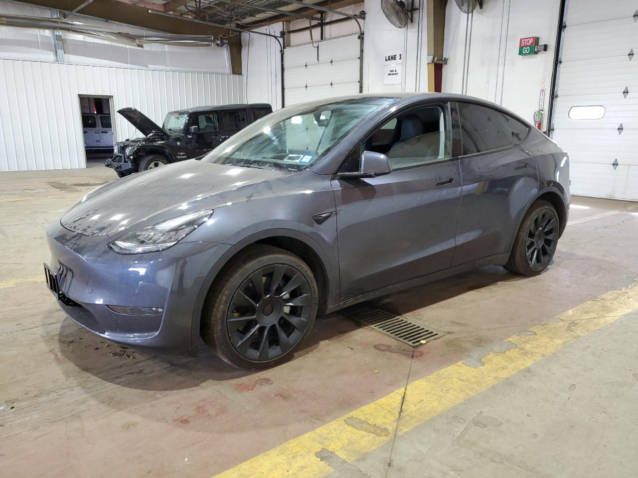 5YJYGDEEXMF125220 2021 TESLA MODEL Y - Image 1