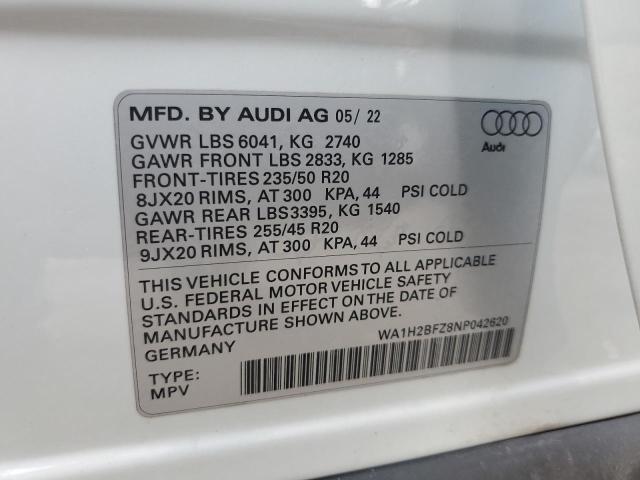 WA1H2BFZ8NP042620 Audi Q4 E-Tron  13