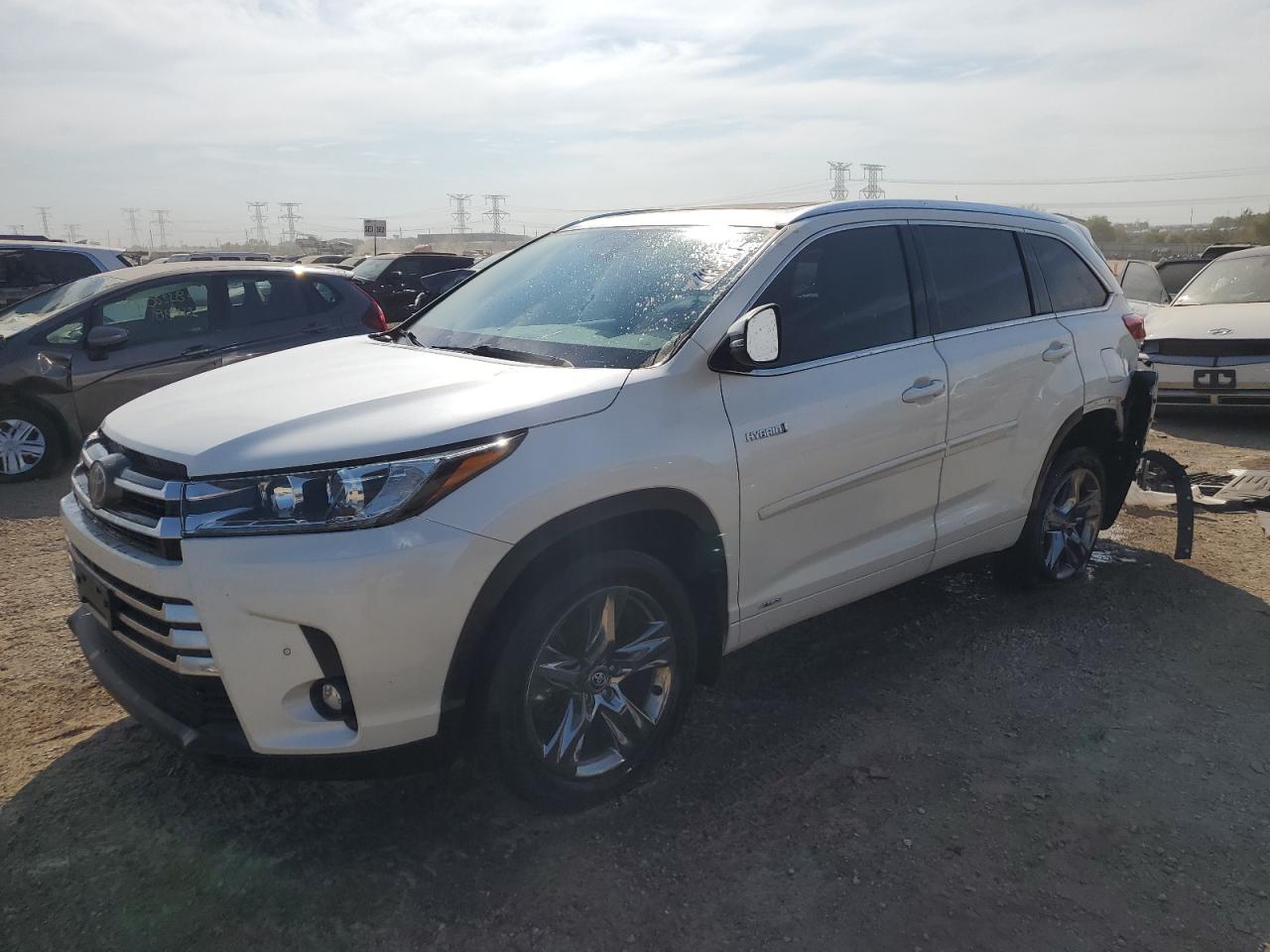 2019 Toyota Highlander Hybrid Limited VIN: 5TDDGRFH1KS062490 Lot: 71985454