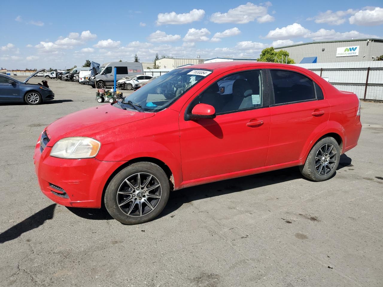 2011 Chevrolet Aveo Ls VIN: KL1TD5DE2BB160173 Lot: 71830084