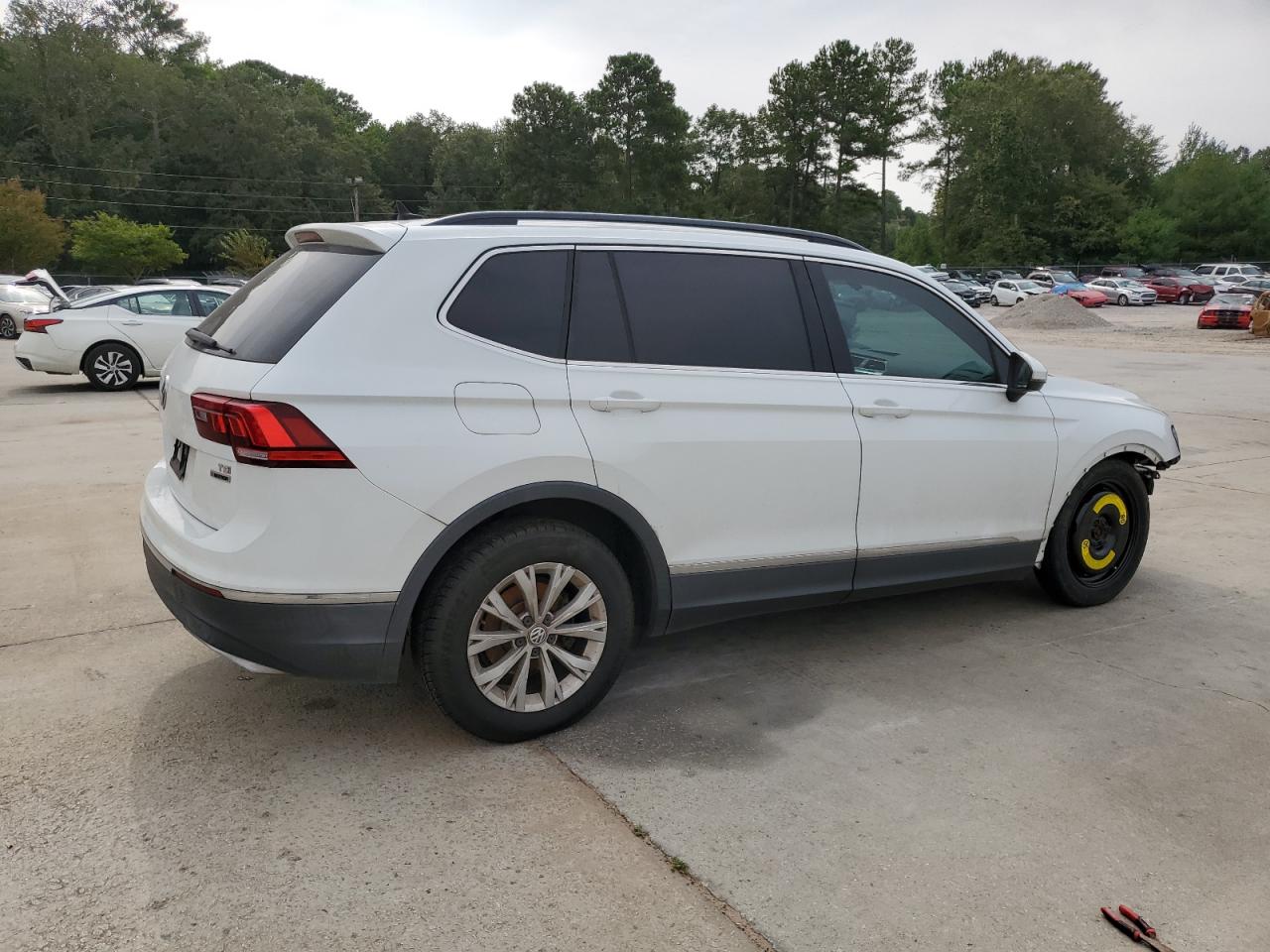 2018 Volkswagen Tiguan Se VIN: 3VV2B7AX2JM100575 Lot: 70742604