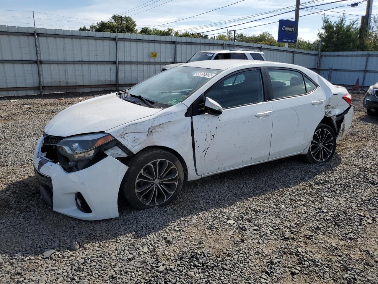 VIN 2T1BURHE7GC745099 2016 TOYOTA COROLLA no.1