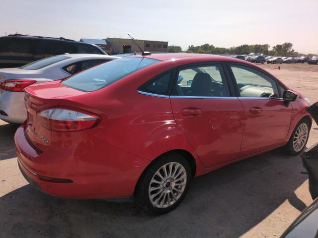 Sedans FORD FIESTA 2014 Red