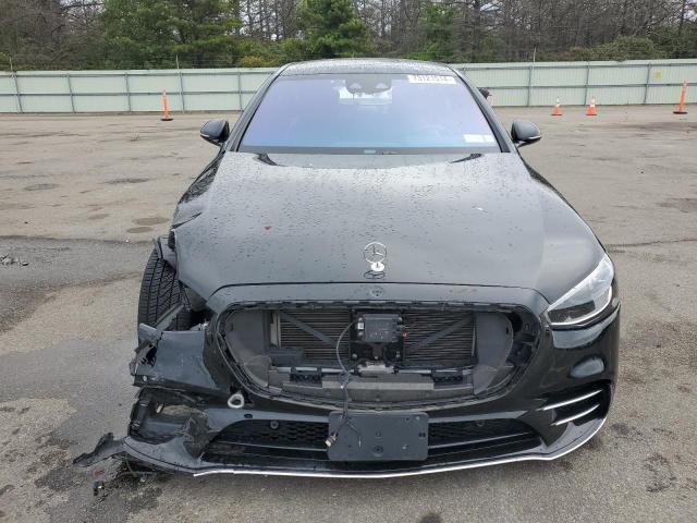  MERCEDES-BENZ S-CLASS 2022 Чорний