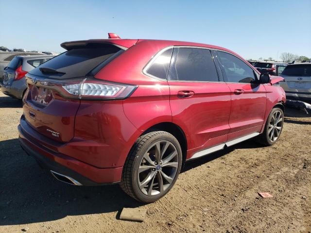  FORD EDGE 2018 Czerwony