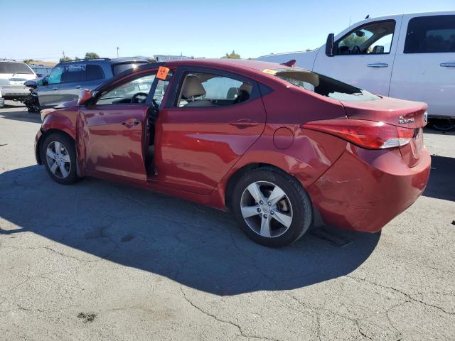  HYUNDAI ELANTRA 2012 Czerwony