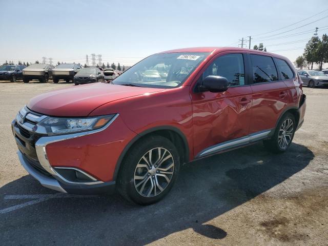  MITSUBISHI OUTLANDER 2017 Красный