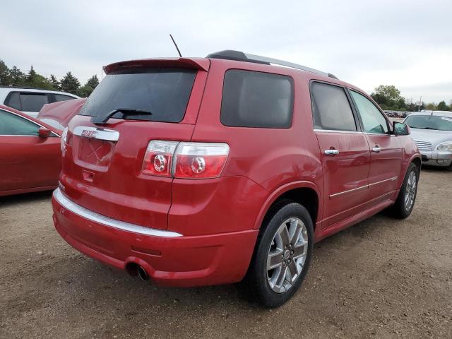  GMC ACADIA DEN 2012 Червоний