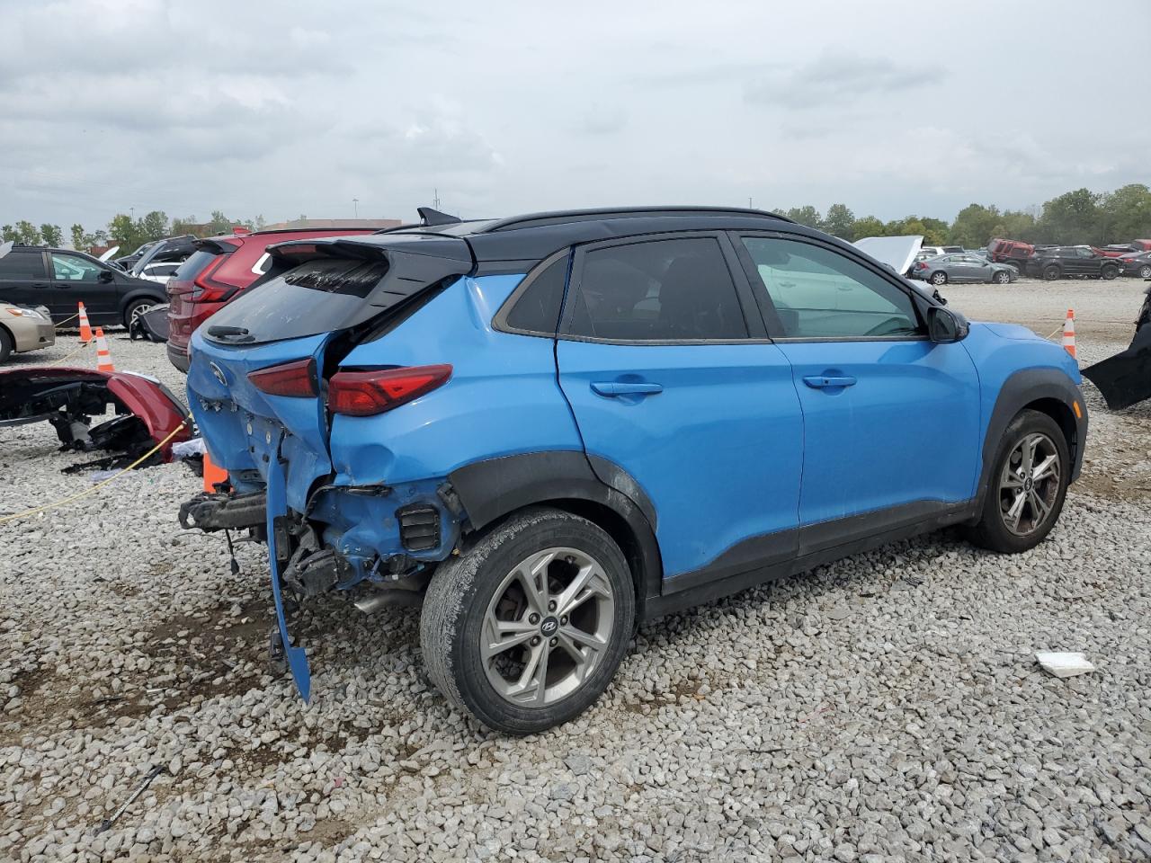 KM8K62AB3NU883543 2022 Hyundai Kona Sel