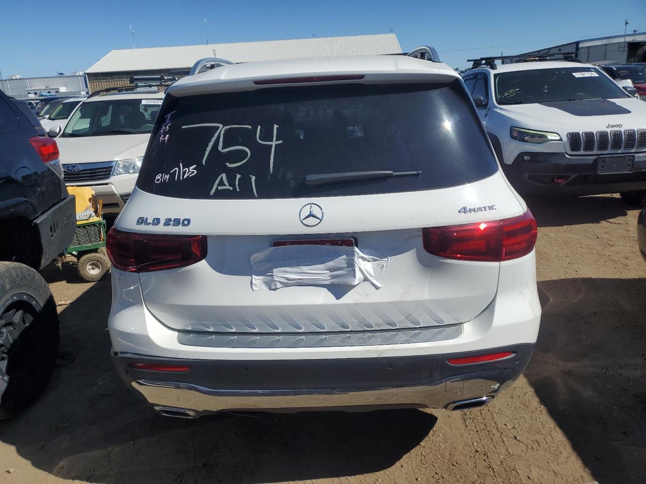 2024 Mercedes-Benz Glb 250 4Matic VIN: W1N4M4HB4RW350754 Lot: 72827164