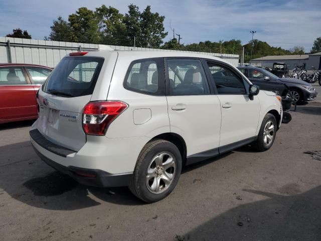  SUBARU FORESTER 2016 Білий