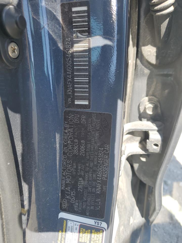 KNAFX4A60G5461824 2016 Kia Forte Lx