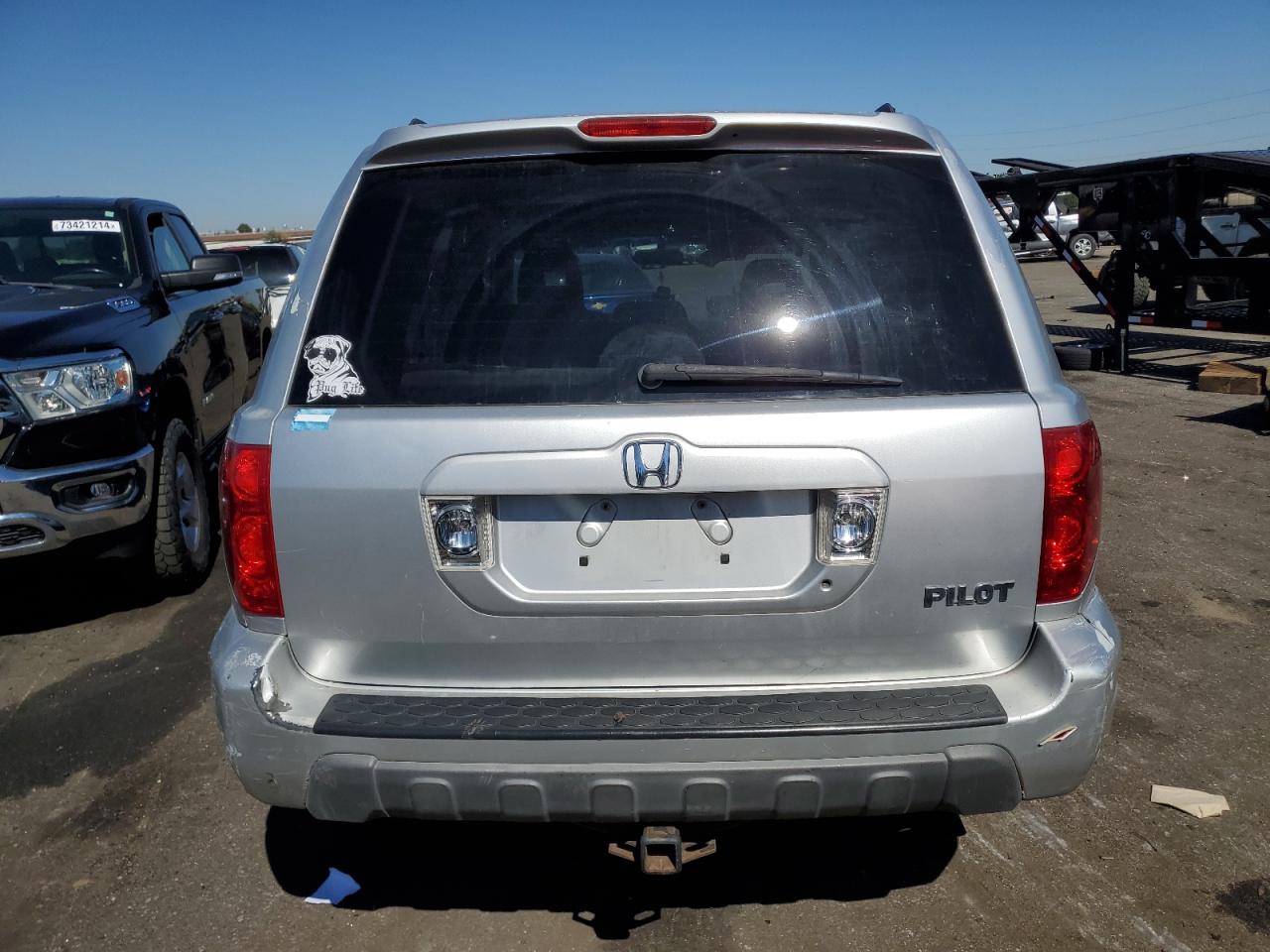 2005 Honda Pilot Ex VIN: 5FNYF18415B065558 Lot: 73201034