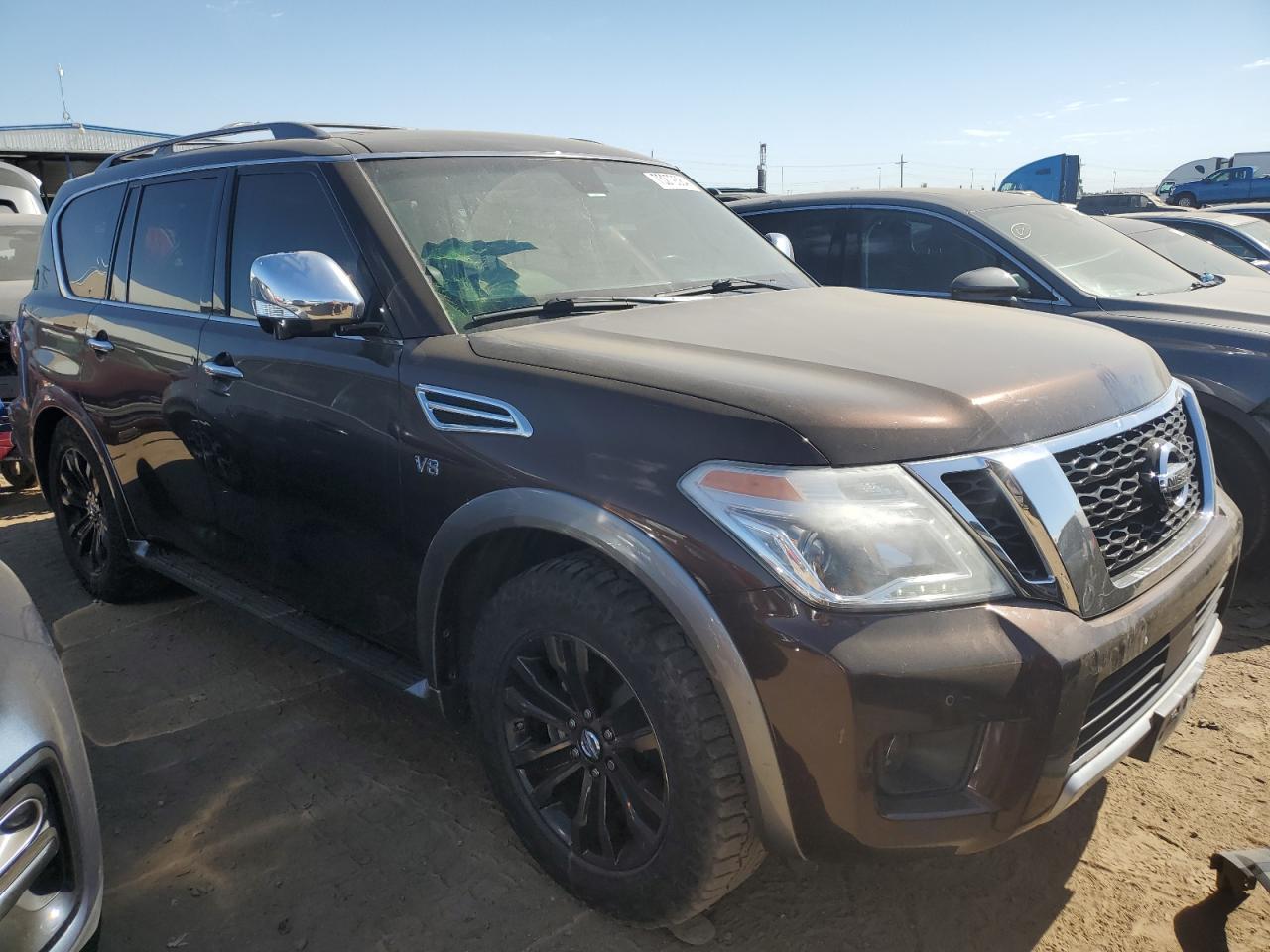 2017 Nissan Armada Platinum VIN: JN8AY2NE3H9702905 Lot: 73279384