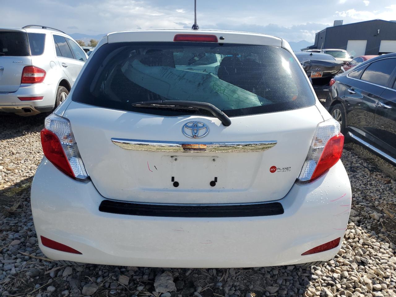 2012 Toyota Yaris VIN: JTDJTUD36CD516416 Lot: 71603234