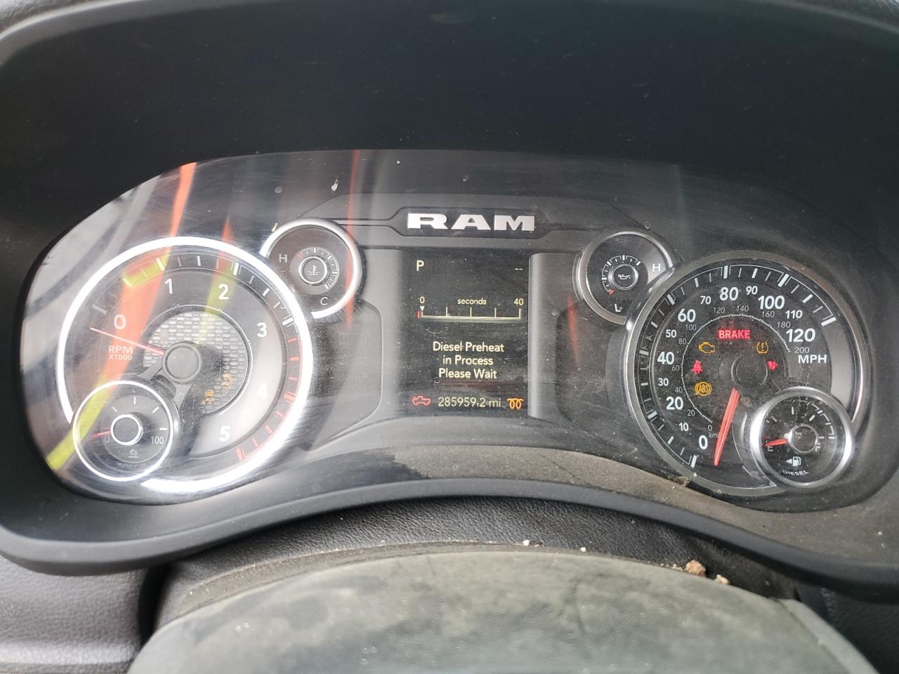 2019 Ram 2500 Tradesman VIN: 3C6UR5HLXKG708796 Lot: 71448364