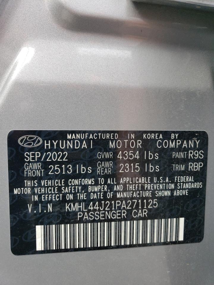 2023 Hyundai Sonata Sel Plus VIN: KMHL44J21PA271125 Lot: 71654064