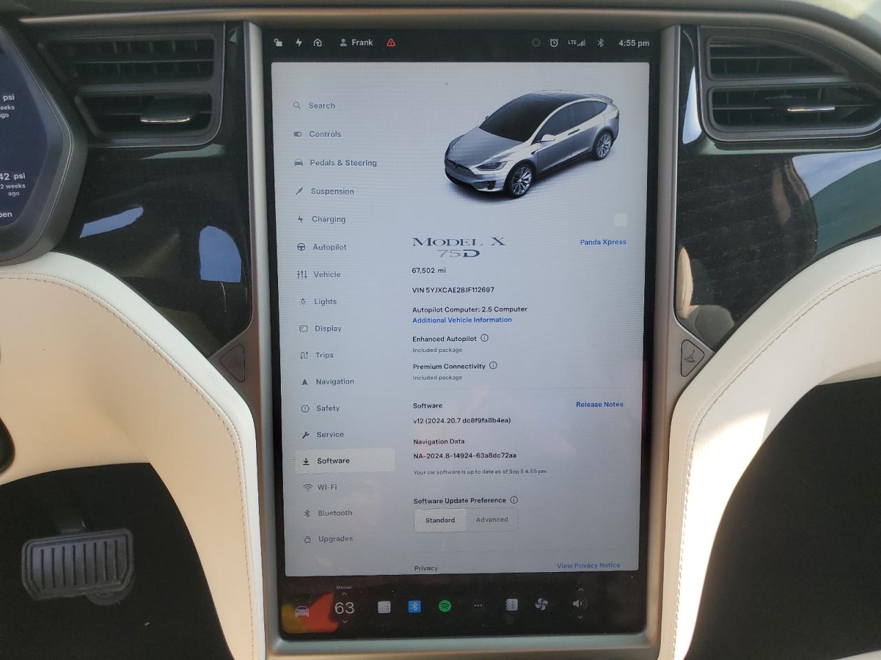 5YJXCAE28JF112697 2018 Tesla Model X