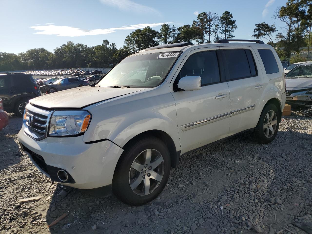 2015 Honda Pilot Touring VIN: 5FNYF3H92FB008228 Lot: 69816844