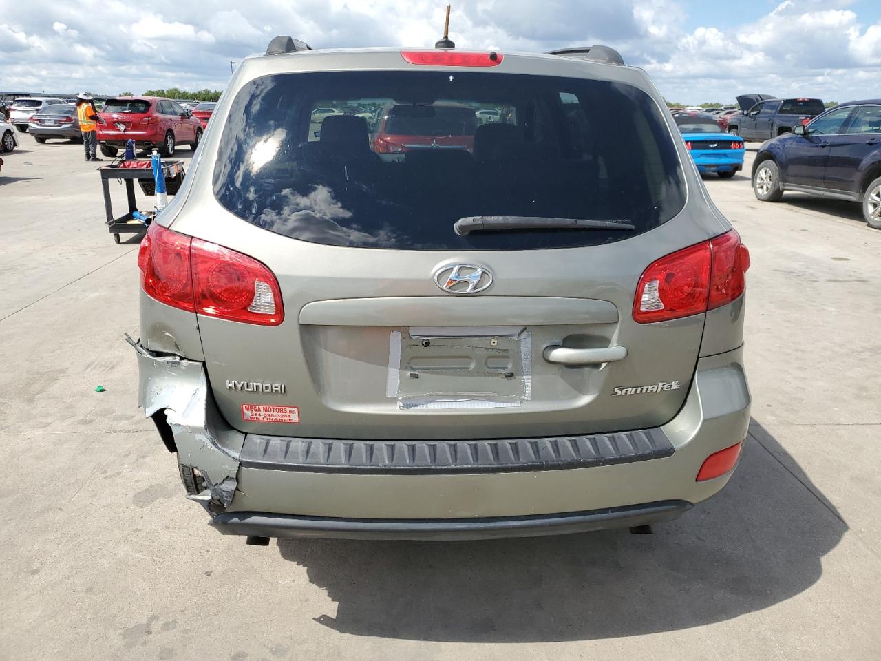 2008 Hyundai Santa Fe Gls VIN: 5NMSG13D08H156723 Lot: 71255544