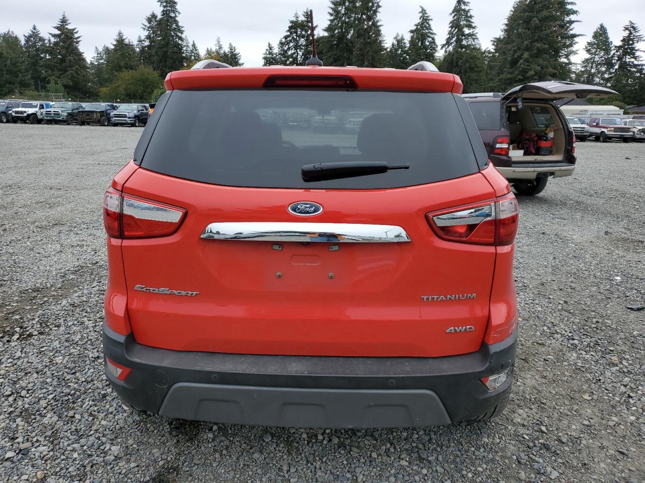 2019 Ford Ecosport Titanium VIN: MAJ6S3KL0KC302957 Lot: 71991234