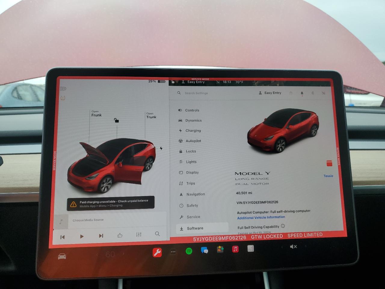 5YJYGDEE9MF062126 2021 Tesla Model Y