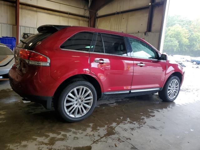  LINCOLN MKX 2015 Бордовый