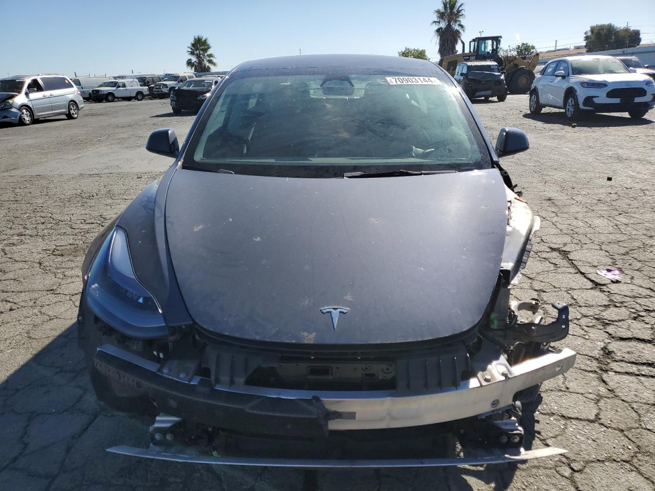 VIN 5YJ3E1EB3NF345420 2022 TESLA MODEL 3 no.5