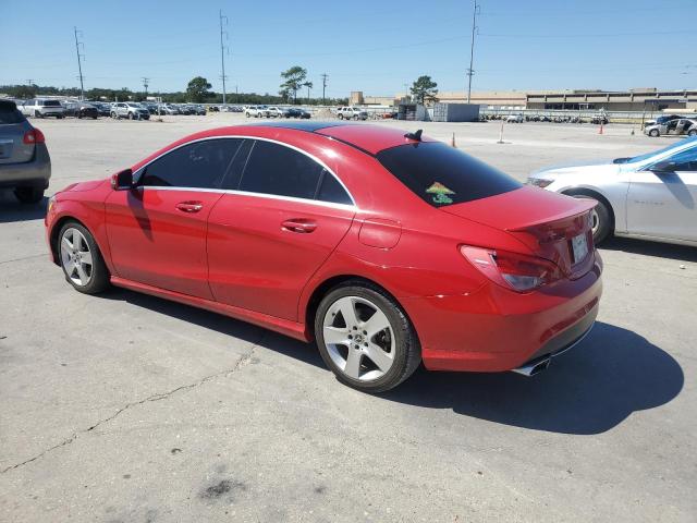 Sedans MERCEDES-BENZ CLA-CLASS 2015 Czerwony