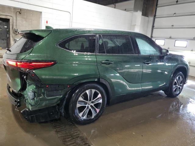  TOYOTA HIGHLANDER 2023 Зеленый