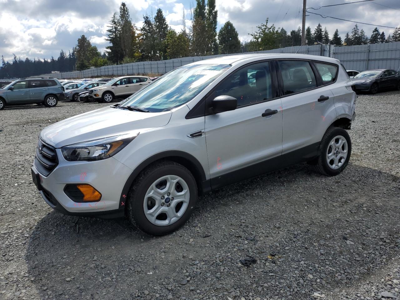 2019 Ford Escape S VIN: 1FMCU0F77KUC55676 Lot: 72264704