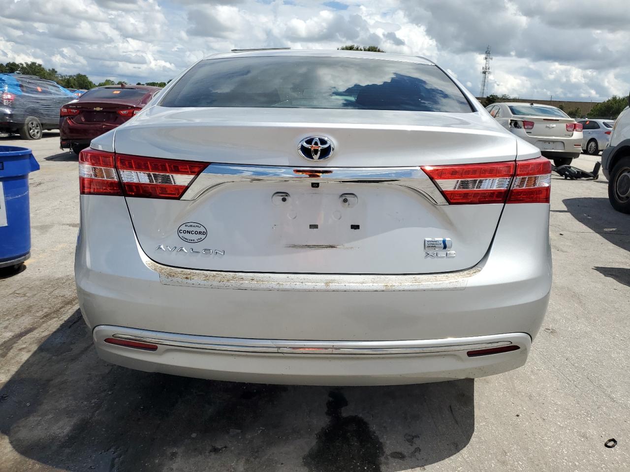 2014 Toyota Avalon Hybrid VIN: 4T1BD1EB2EU025703 Lot: 70927964