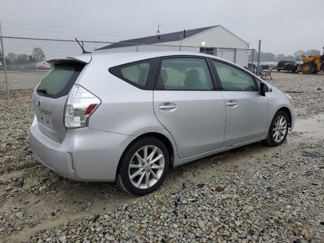  TOYOTA PRIUS 2014 Srebrny