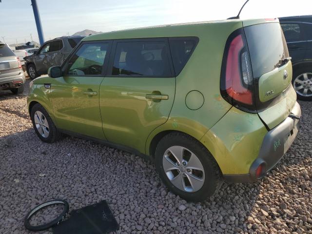  KIA SOUL 2015 Зелений