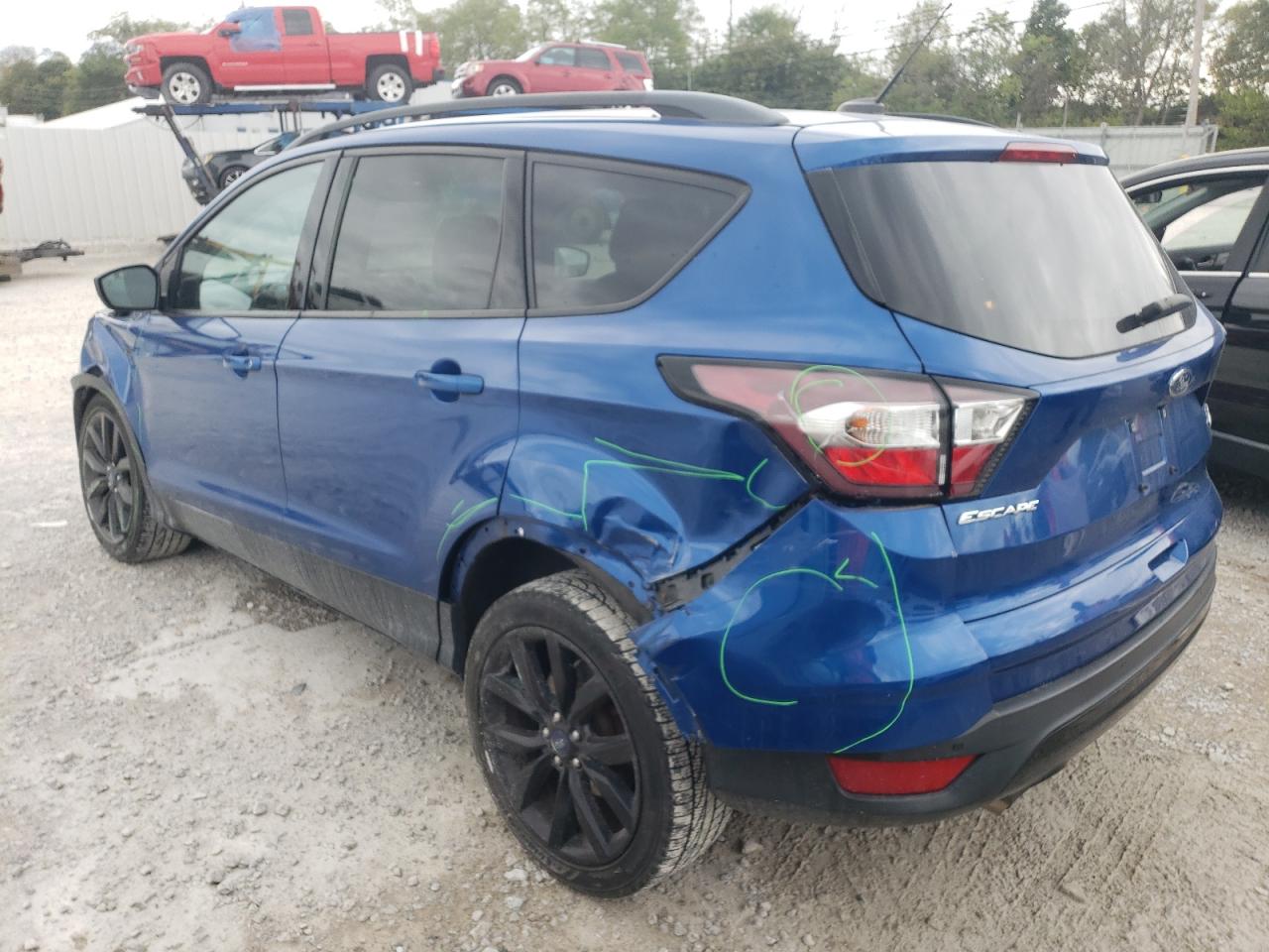 2017 Ford Escape Se VIN: 1FMCU0GD4HUD09108 Lot: 72980574