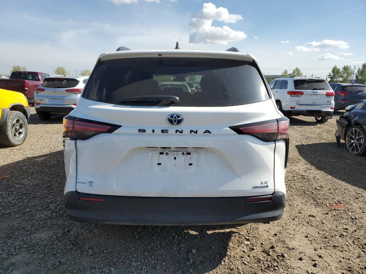 2022 Toyota Sienna Le VIN: 5TDGRKEC4NS087263 Lot: 72374174