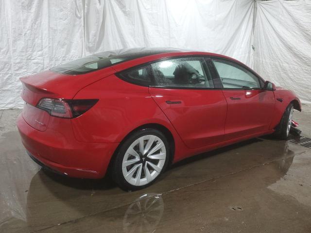  TESLA MODEL 3 2022 Червоний