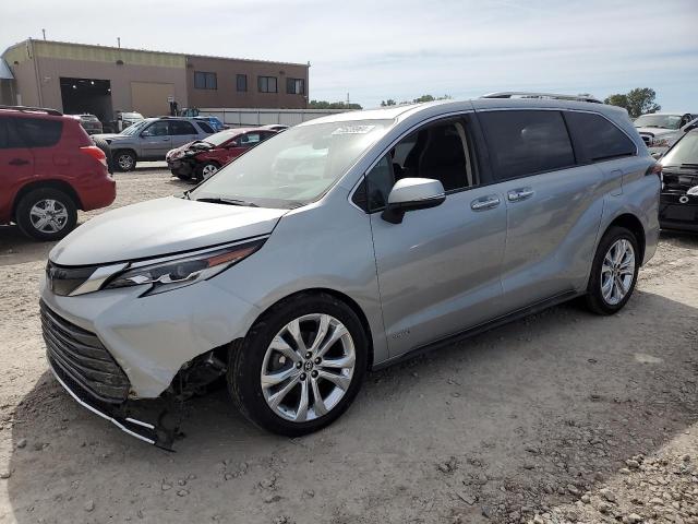 2021 Toyota Sienna Limited იყიდება Kansas City-ში, KS - Front End