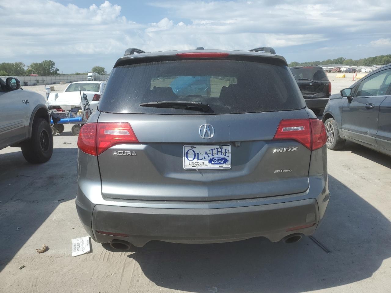 2009 Acura Mdx Technology VIN: 2HNYD28629H500434 Lot: 72350764