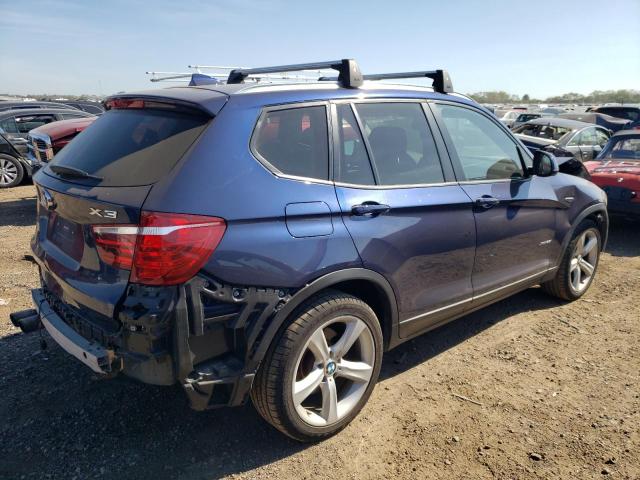  BMW X3 2017 Синий