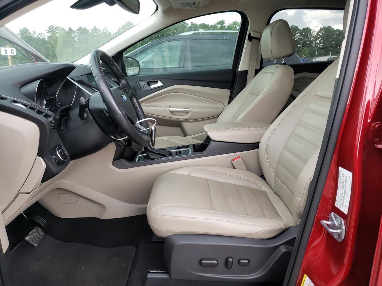 2017 Ford Escape Titanium VIN: 1FMCU0JD4HUD03771 Lot: 71040224