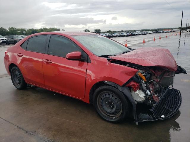  TOYOTA COROLLA 2015 Red