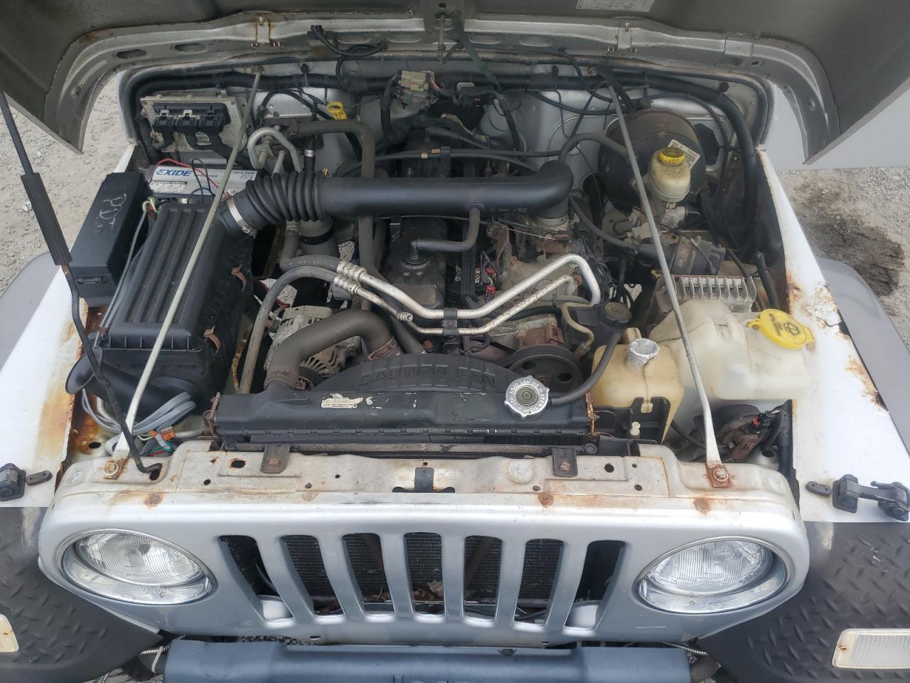 1J4FA39S74P724420 2004 Jeep Wrangler X