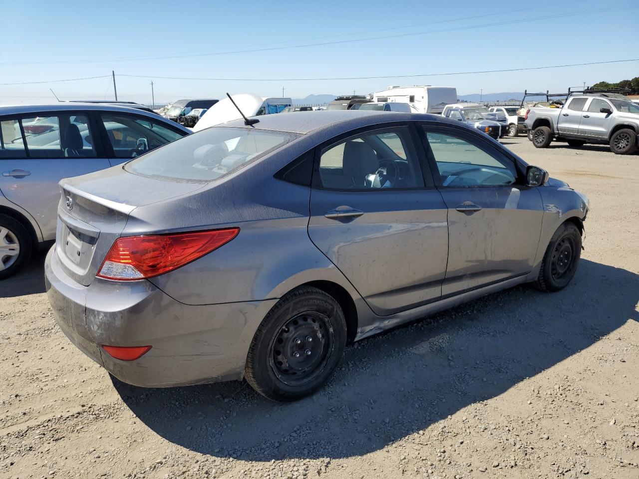 KMHCT4AEXDU555957 2013 Hyundai Accent Gls