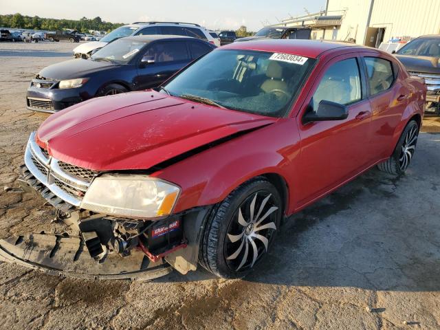  DODGE AVENGER 2014 Czerwony