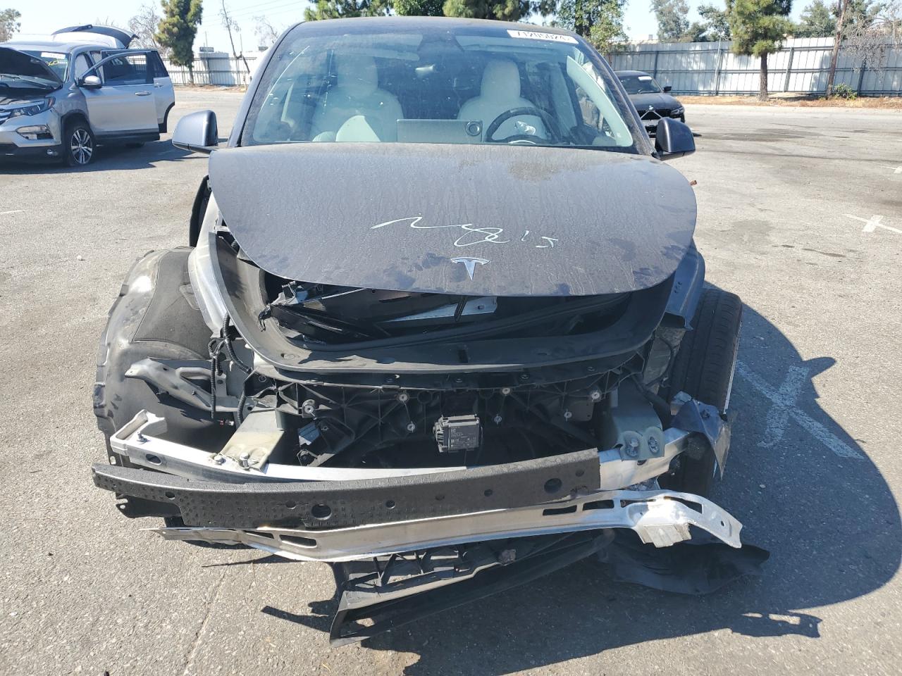 5YJYGDEE6MF073360 Tesla Model Y 2021. Фото: 4