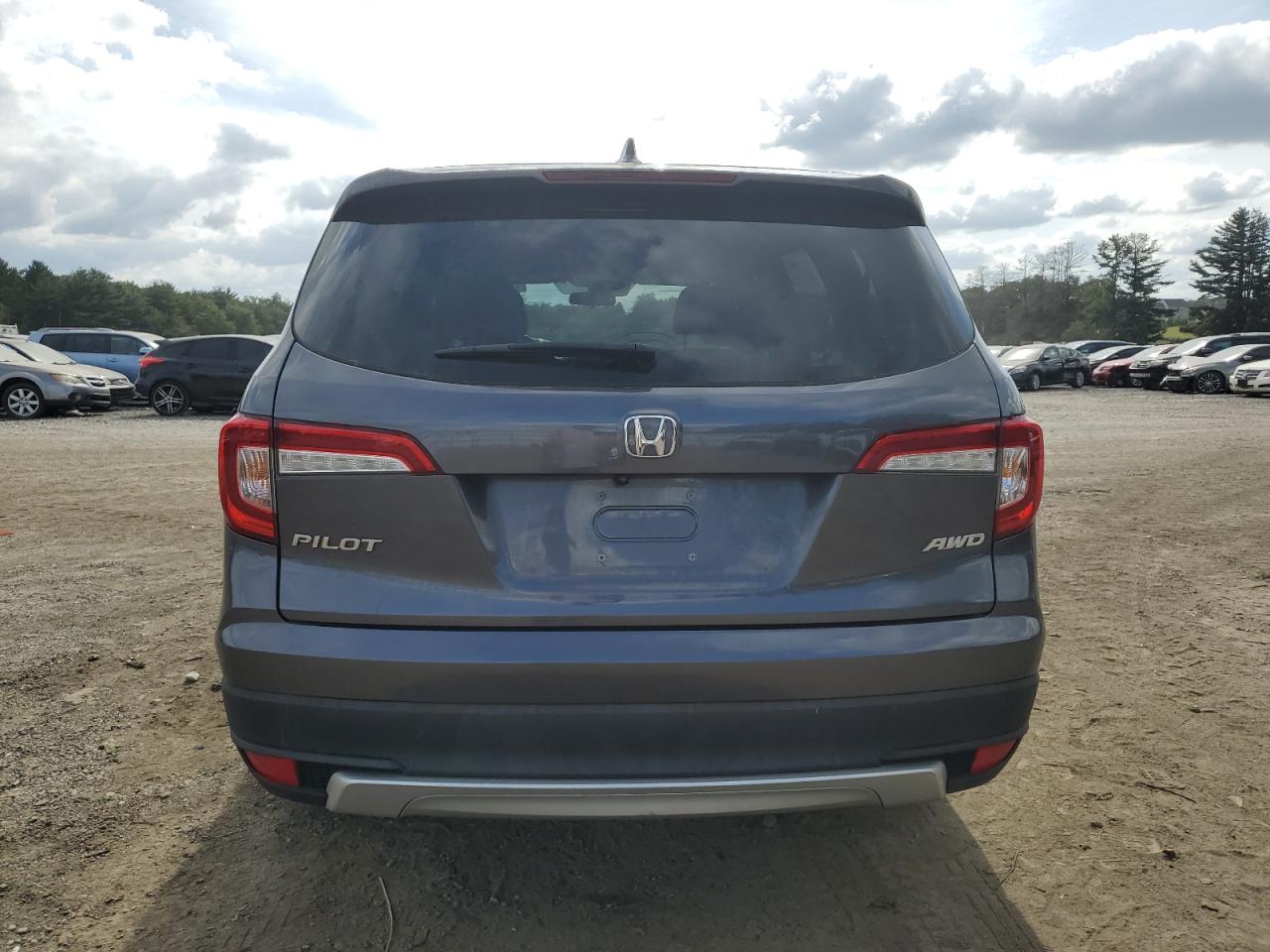 2021 Honda Pilot Ex VIN: 5FNYF6H34MB045095 Lot: 71631664