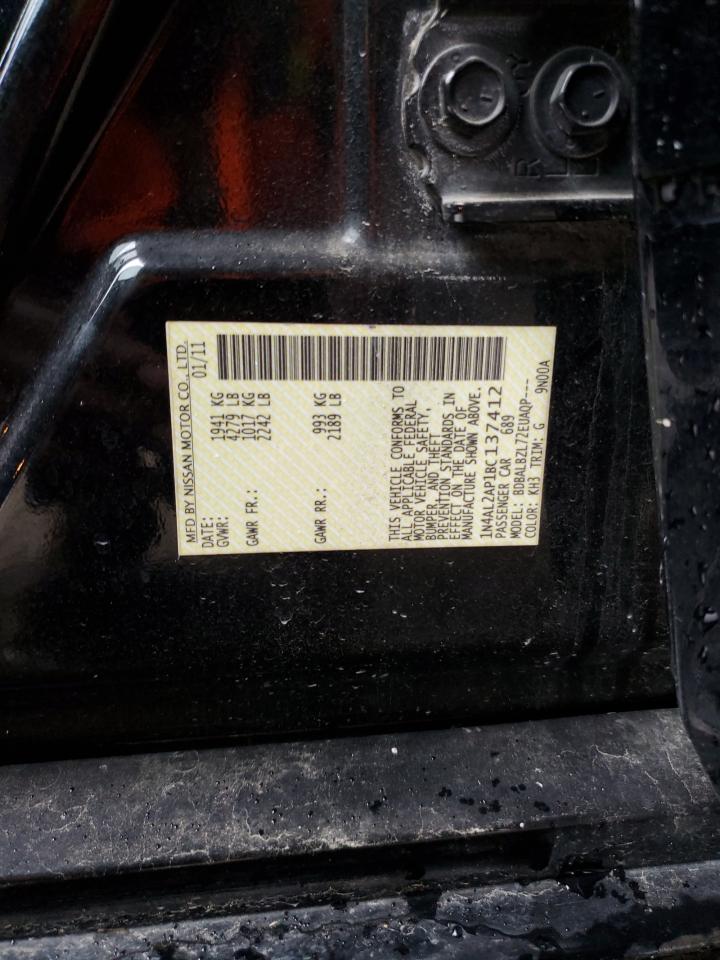 1N4AL2AP1BC137412 2011 Nissan Altima Base