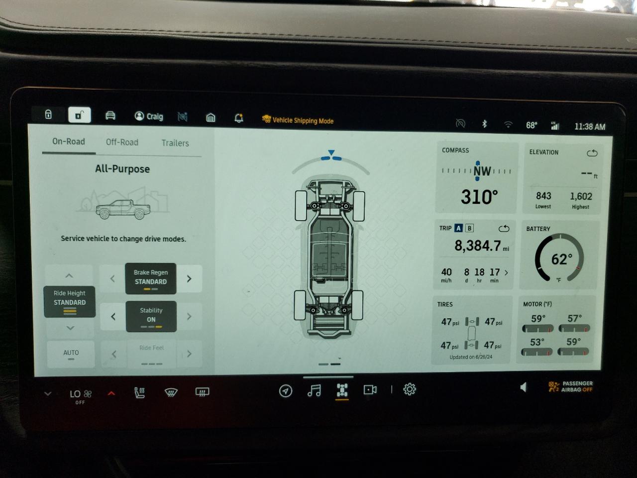 2023 Rivian R1T Adventure VIN: 7FCTGAAA3PN017193 Lot: 70056334