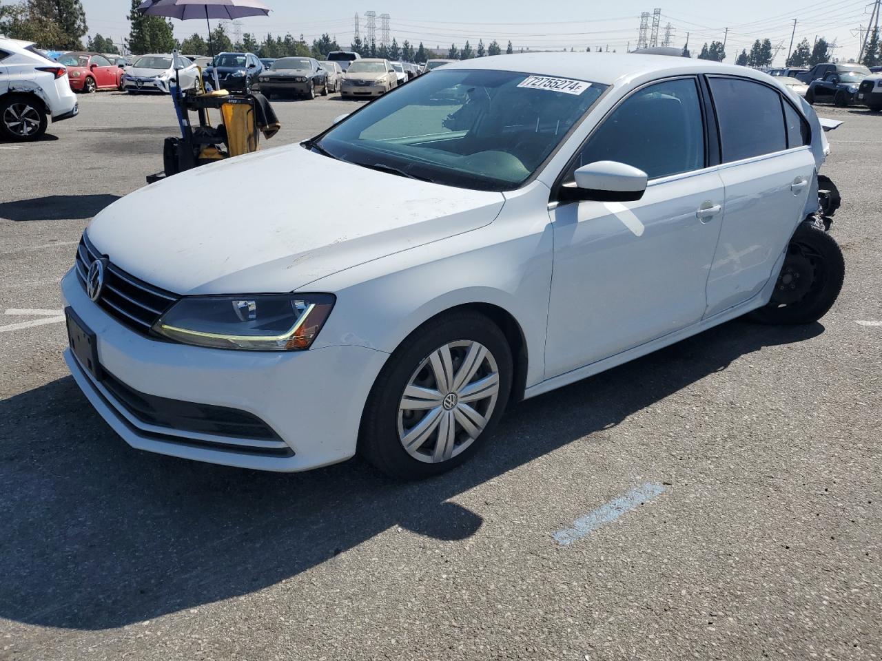 2017 Volkswagen Jetta S VIN: 3VW2B7AJ7HM217506 Lot: 72755274